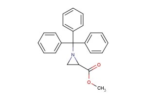 methyl 1-tritylaziridine-2-carboxylate