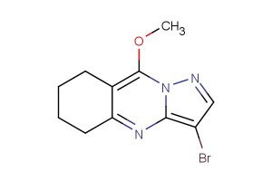 3-bromo-9-methoxy-5,6,7,8-tetrahydropyrazolo[5,1-b]quinazoline
