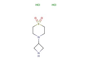 4-azetidin-3-yl-thiomorpholine-1,1-dioxide dihydrochloride