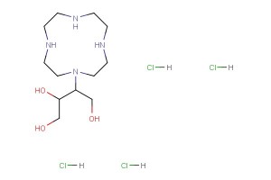 3-(1,4,7,10-tetraazacyclododecan-1-yl)butane-1,2,4-triol tetrahydrochloride