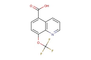 8-(trifluoromethoxy)quinoline-5-carboxylic acid