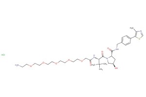 (S,R,S)-AHPC-acetamido-O-PEG4-C2-amine HCl