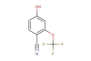 4-hydroxy-2-(trifluoromethoxy)benzonitrile