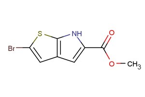 methyl 2-bromo-6H-thieno[2,3-b]pyrrole-5-carboxylate
