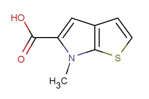 6-methyl-6H-thieno[2,3-b]pyrrole-5-carboxylicacid