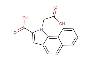 1-(carboxymethyl)-1H-benzo[g]indole-2-carboxylic acid