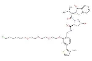 VH285-PEG4-C4-Cl; HaloPROTAC 3