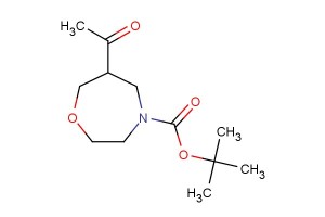 tert-Butyl 6-acetyl-1,4-oxazepane-4-carboxylate