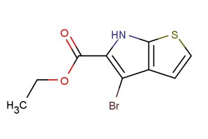 ethyl 4-bromo-6H-thieno[2,3-b]pyrrole-5-carboxylate