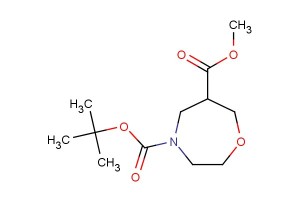 4-tert-Butyl 6-methyl 1,4-oxazepane-4,6-dicarboxylate