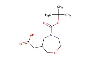 2-(4-(tert-butoxycarbonyl)-1,4-oxazepan-6-yl)acetic acid