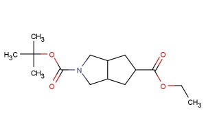 2-tert-butyl 5-ethyl octahydrocyclopenta[c]pyrrole-2,5-dicarboxylate