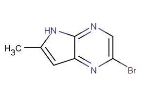 2-bromo-6-methyl-5H-pyrrolo[2,3-b]pyrazine
