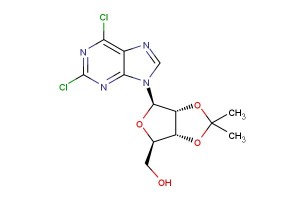 ((3aR,4R,6R,6aR)-6-(2,6-dichloro-9H-purin-9-yl)-2,2-dimethyltetrahydrofuro[3,4-d][1,3]dioxol-4-yl)methanol
