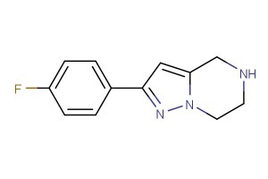 2-(4-fluorophenyl)-4,5,6,7-tetrahydropyrazolo[1,5-a]pyrazine