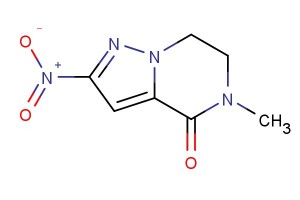 5-methyl-2-nitro-6,7-dihydropyrazolo[1,5-a]pyrazin-4(5H)-one