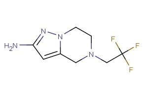 5-(2,2,2-trifluoroethyl)-4,5,6,7-tetrahydropyrazolo[1,5-a]pyrazin-2-amine