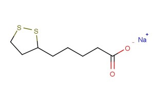 sodium 5-(1,2-dithiolan-3-yl)pentanoate