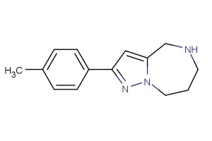 2-(p-tolyl)-5,6,7,8-tetrahydro-4H-pyrazolo[1,5-a][1,4]diazepine