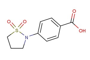 4-(1,1-dioxidoisothiazolidin-2-yl)benzoic acid