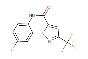 8-fluoro-2-(trifluoromethyl)pyrazolo[1,5-a]quinoxalin-4(5H)-one