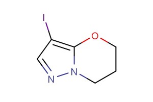 3-iodo-6,7-dihydro-5H-pyrazolo[5,1-b][1,3]oxazine