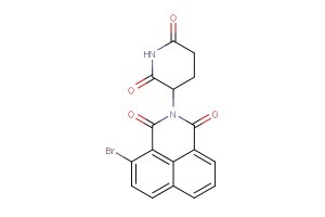 4-bromo-2-(2,6-dioxopiperidin-3-yl)-1H-benzo[de]isoquinoline-1,3(2H)-dione