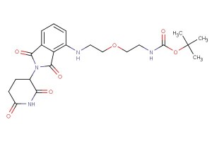 Thalidomide-4-NH-PEG1-NH-Boc
