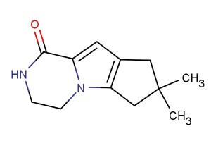 7,7-dimethyl-2,3,4,6,7,8-hexahydro-1H-cyclopenta[4,5]pyrrolo[1,2-a]pyrazin-1-one
