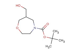 tert-butyl 6-(hydroxymethyl)-1,4-oxazepane-4-carboxylate