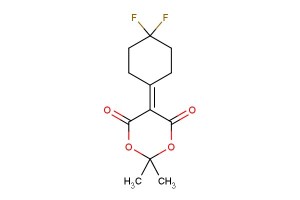 5-(4,4-difluorocyclohexylidene)-2,2-dimethyl-1,3-dioxane-4,6-dione