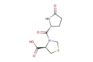 (R)-3-((R)-5-oxopyrrolidine-2-carbonyl)thiazolidine-4-carboxylic acid