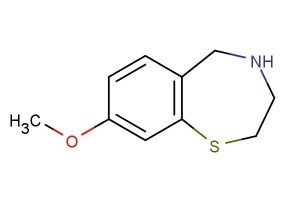 8-methoxy-2,3,4,5-tetrahydrobenzo[f][1,4]thiazepine