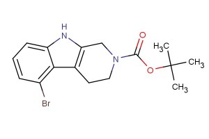 tert-butyl 5-bromo-3,4-dihydro-1H-pyrido[3,4-b]indole-2(9H)-carboxylate
