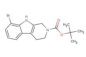 tert-butyl 8-bromo-3,4-dihydro-1H-pyrido[3,4-b]indole-2(9H)-carboxylate