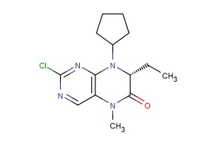 (R)-2-chloro-8-cyclopentyl-7-ethyl-5-methyl-7,8-dihydropteridin-6(5H)-one