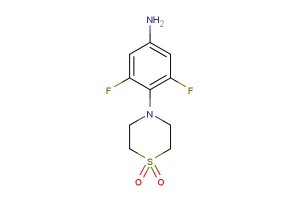 4-(4-amino-2,6-difluorophenyl)thiomorpholine 1,1-dioxide