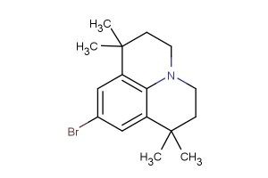 9-bromo-1,1,7,7-tetramethyl-1,2,3,5,6,7-hexahydropyrido[3,2,1-ij]quinoline