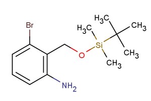 3-bromo-2-(((tert-butyldimethylsilyl)oxy)methyl)aniline