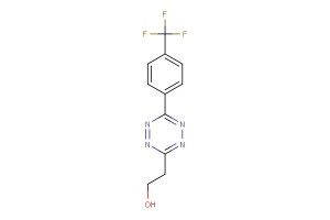 2-(6-(4-(trifluoromethyl)phenyl)-1,2,4,5-tetrazin-3-yl)ethanol