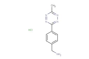 (4-(6-methyl-1,2,4,5-tetrazin-3-yl)phenyl)methanamine hydrochloride