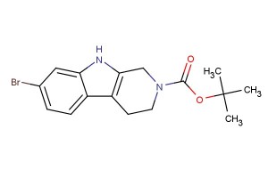 tert-butyl 7-bromo-3,4-dihydro-1H-pyrido[3,4-b]indole-2(9H)-carboxylate