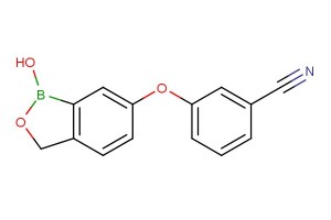 3-((1-hydroxy-1,3-dihydrobenzo[c][1,2]oxaborol-6-yl)oxy)benzonitrile