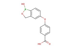 4-((1-hydroxy-1,3-dihydrobenzo[c][1,2]oxaborol-5-yl)oxy)benzoic acid