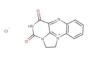 4,6-dioxo-2,4,5,6-tetrahydro-1H-benzo[g]imidazo[1,2,3-ij]pteridin-12-ium chloride