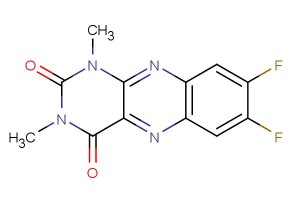 7,8-difluoro-1,3-dimethylbenzo[g]pteridine-2,4(1H,3H)-dione