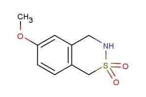 6-methoxy-3,4-dihydro-1H-benzo[d][1,2]thiazine 2,2-dioxide