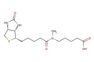 5-(N-methyl-5-((3aS,4S,6aR)-2-oxohexahydro-1H-thieno[3,4-d]imidazol-4-yl)pentanamido)pentanoic acid