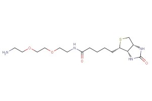 N-(2-(2-(2-aminoethoxy)ethoxy)ethyl)-5-((3aS,4S,6aR)-2-oxohexahydro-1H-thieno[3,4-d]imidazol-4-yl)pentanamide