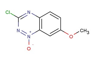3-chloro-7-methoxybenzo[e][1,2,4]triazine 1-oxide